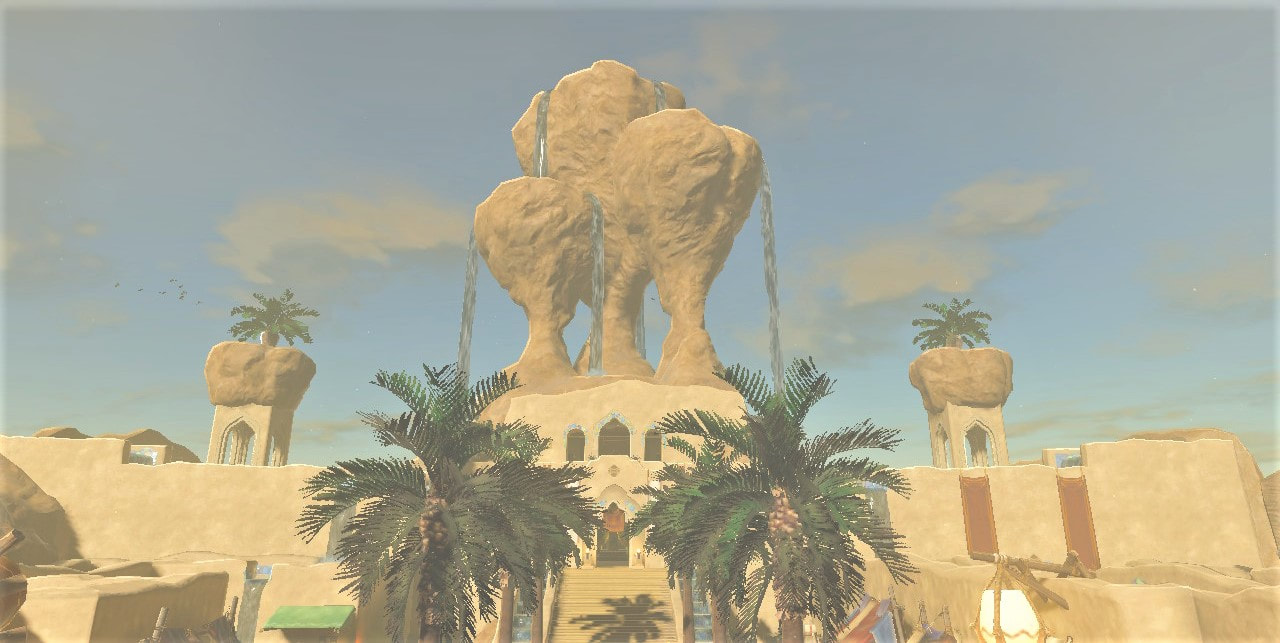 Gerudo Town and the Great Desert