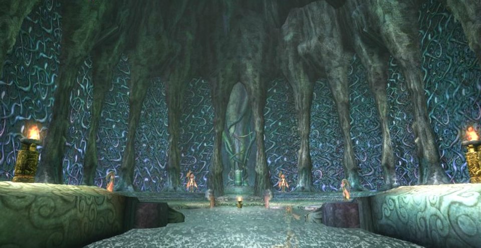 Lakebed Temple and the Lands of the Zora