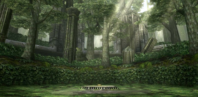 Sacred Grove and the Temple of Time